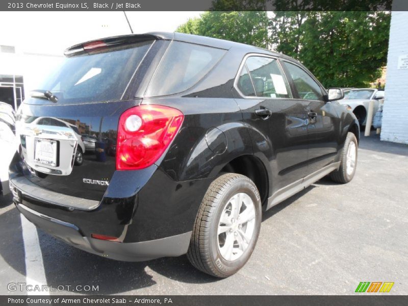 Black / Jet Black 2013 Chevrolet Equinox LS