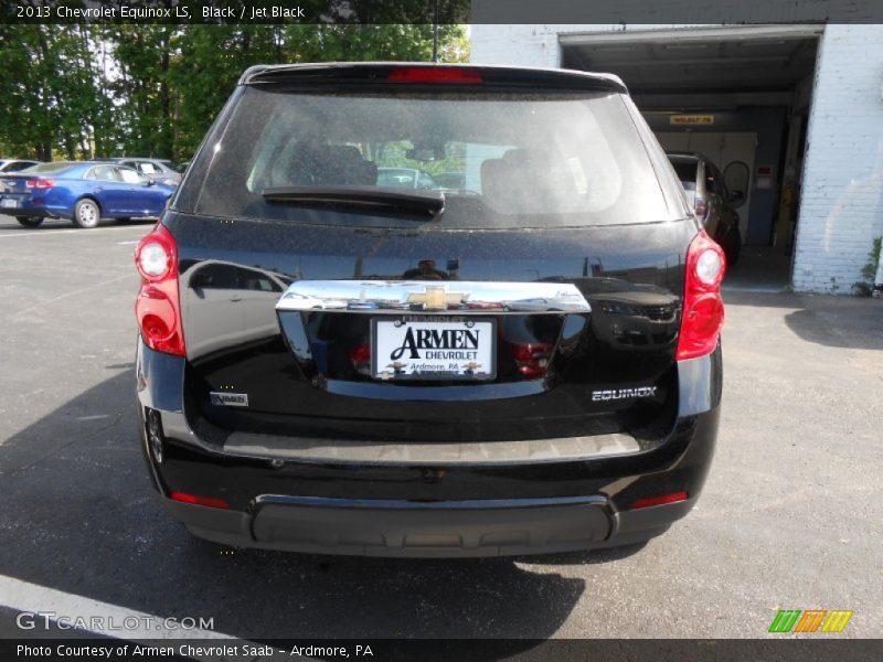 Black / Jet Black 2013 Chevrolet Equinox LS