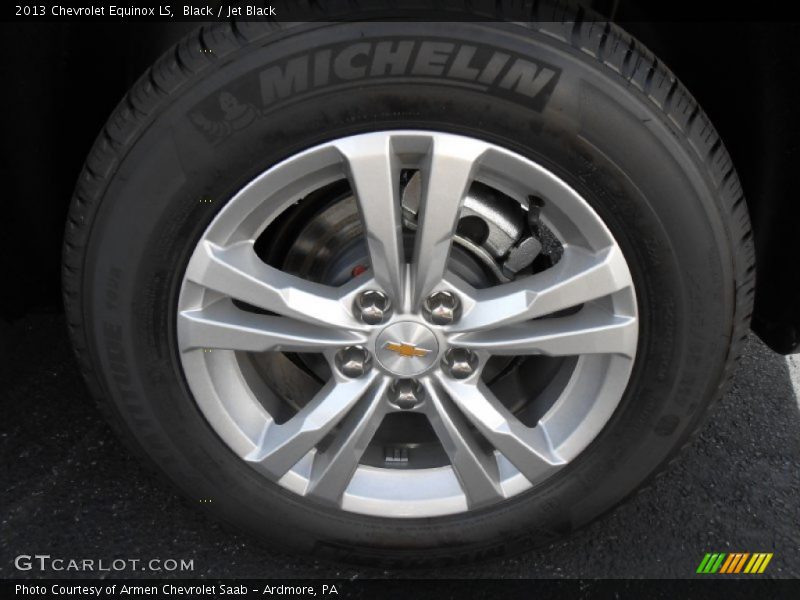 Black / Jet Black 2013 Chevrolet Equinox LS