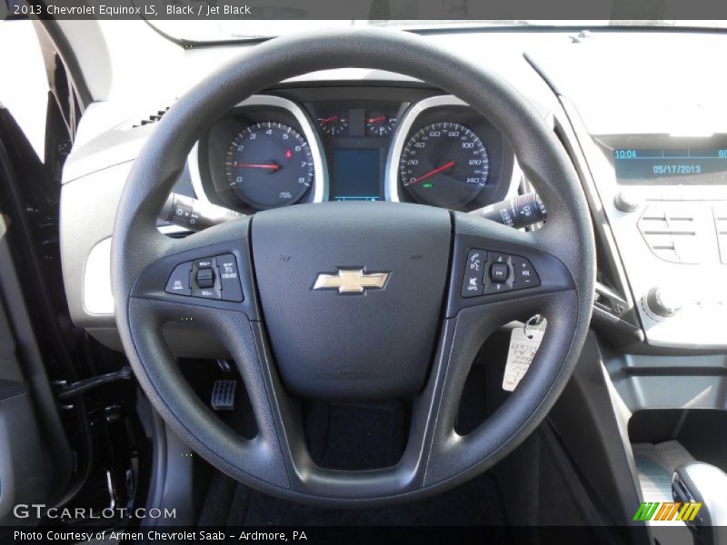 Black / Jet Black 2013 Chevrolet Equinox LS