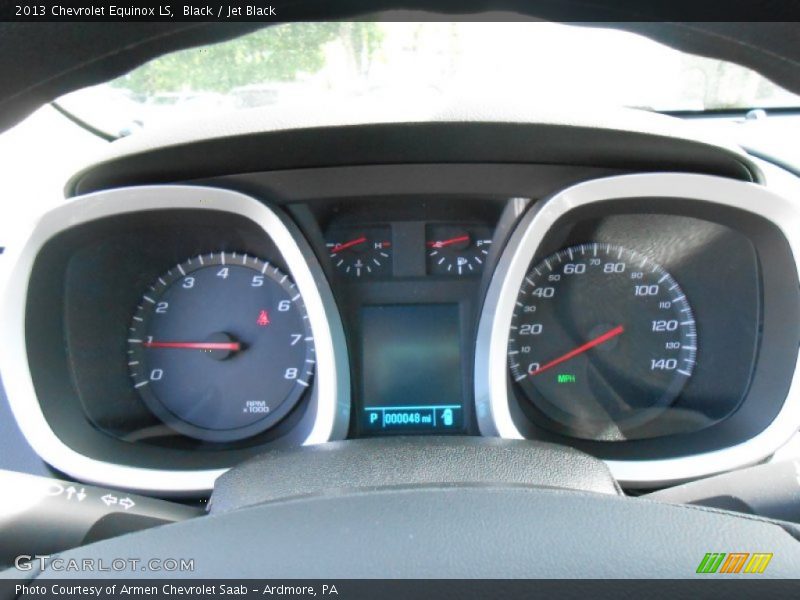 Black / Jet Black 2013 Chevrolet Equinox LS