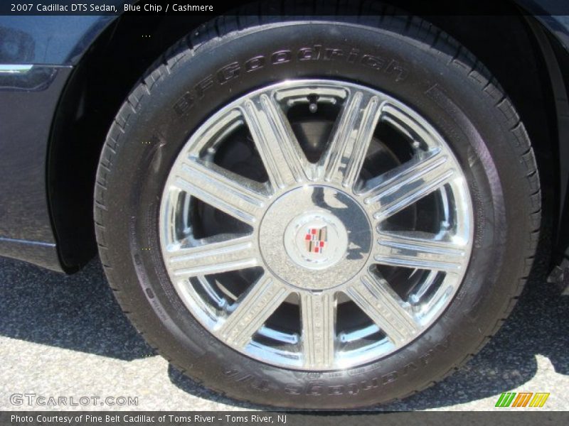 Blue Chip / Cashmere 2007 Cadillac DTS Sedan