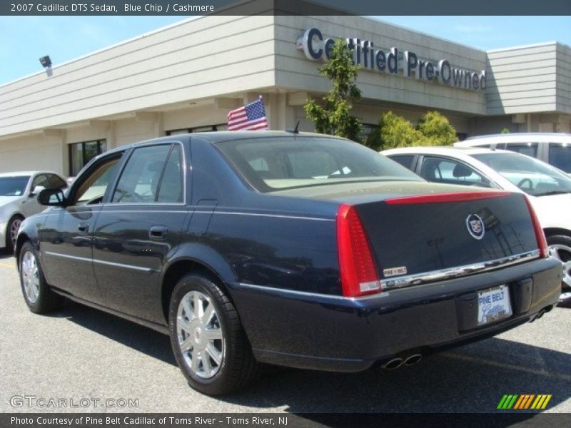 Blue Chip / Cashmere 2007 Cadillac DTS Sedan