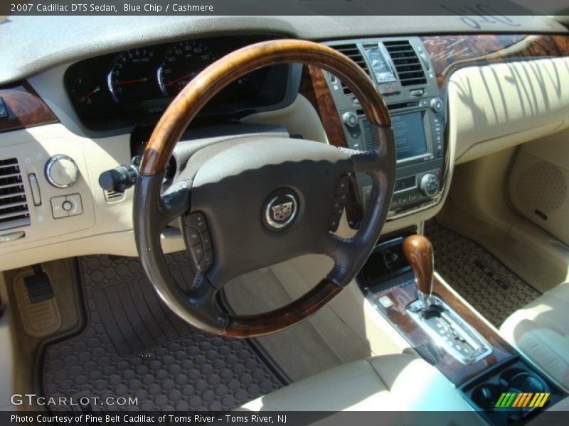 Blue Chip / Cashmere 2007 Cadillac DTS Sedan