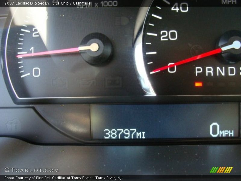 Blue Chip / Cashmere 2007 Cadillac DTS Sedan
