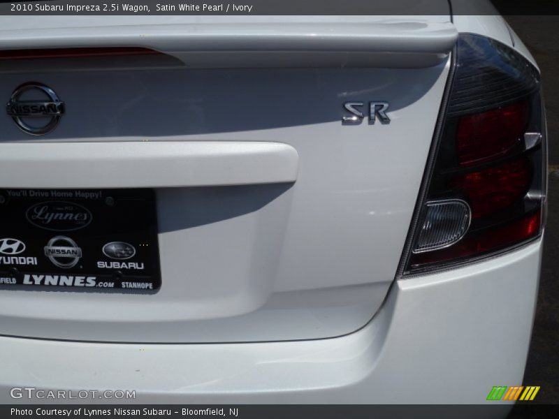 Satin White Pearl / Ivory 2010 Subaru Impreza 2.5i Wagon