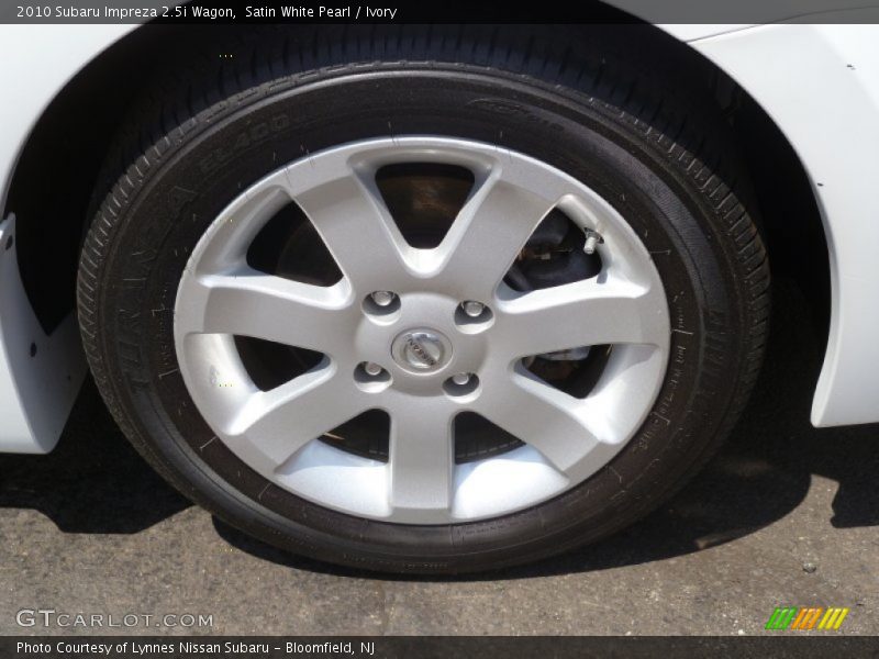 Satin White Pearl / Ivory 2010 Subaru Impreza 2.5i Wagon