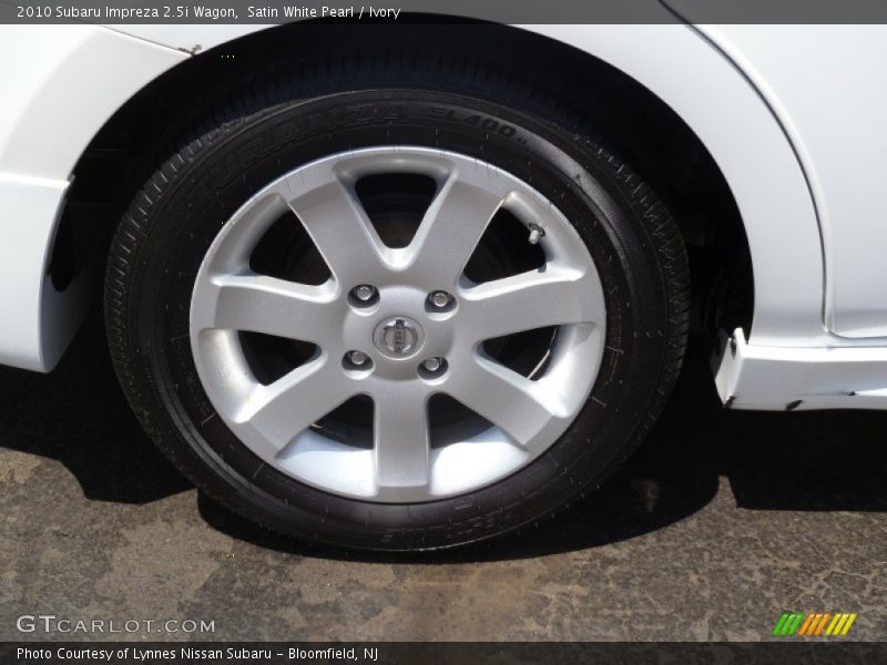 Satin White Pearl / Ivory 2010 Subaru Impreza 2.5i Wagon