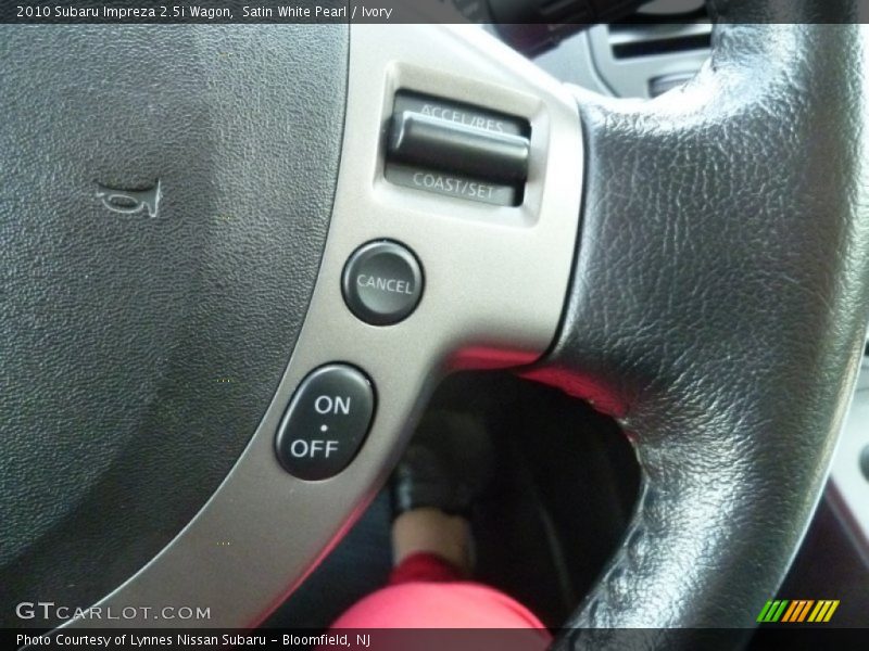 Satin White Pearl / Ivory 2010 Subaru Impreza 2.5i Wagon