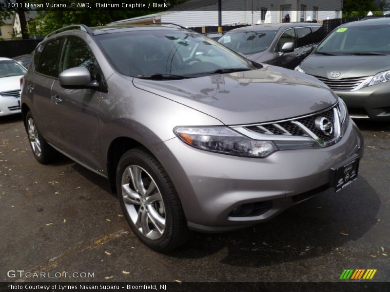 Platinum Graphite / Black 2011 Nissan Murano LE AWD