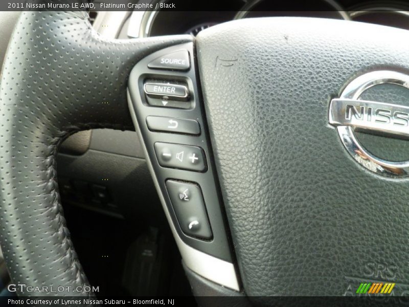 Platinum Graphite / Black 2011 Nissan Murano LE AWD