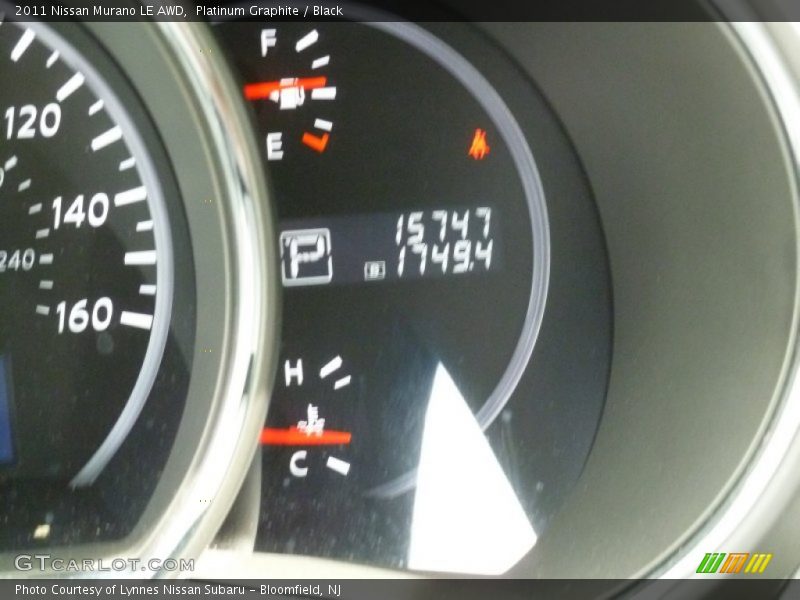 Platinum Graphite / Black 2011 Nissan Murano LE AWD