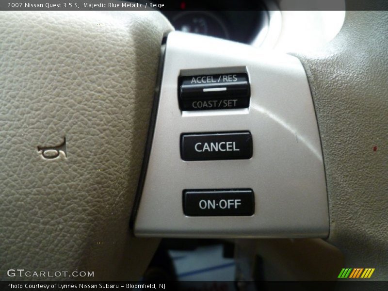 Majestic Blue Metallic / Beige 2007 Nissan Quest 3.5 S