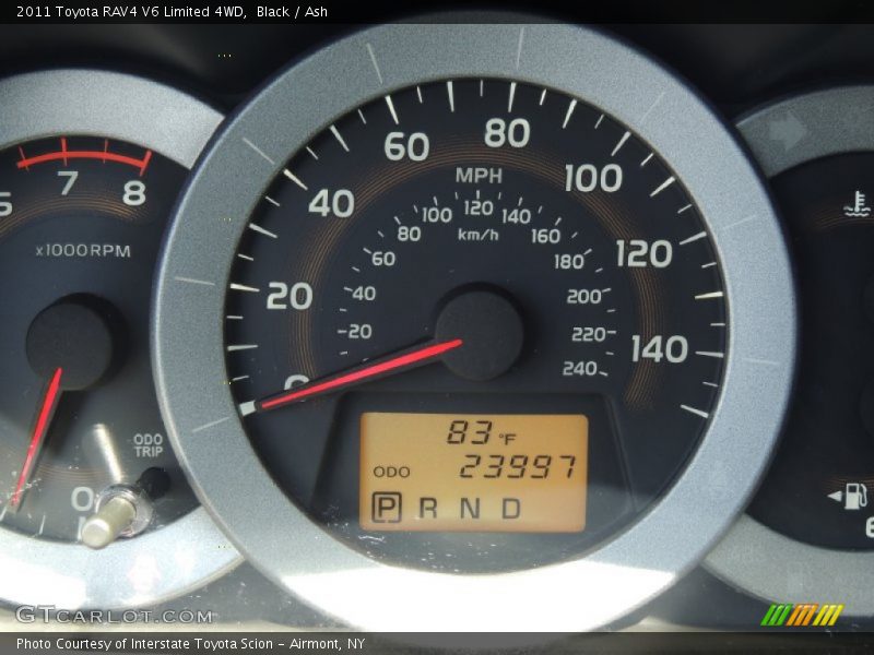 Black / Ash 2011 Toyota RAV4 V6 Limited 4WD