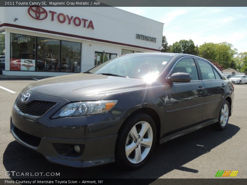 Magnetic Gray Metallic / Ash 2011 Toyota Camry SE