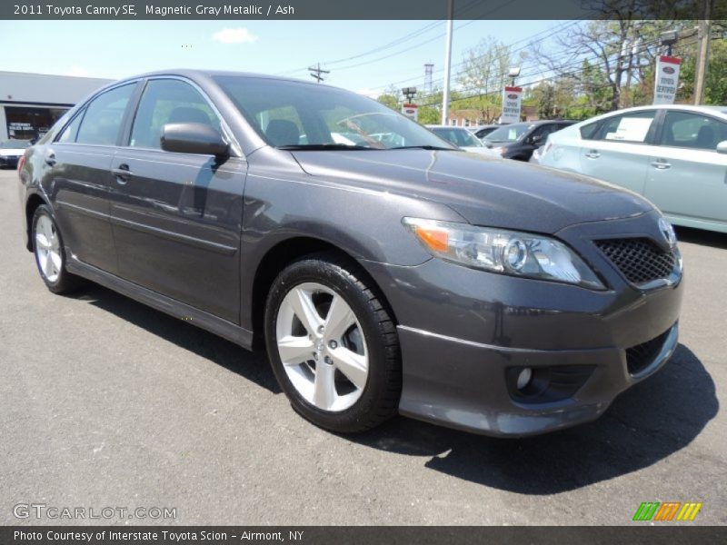 Magnetic Gray Metallic / Ash 2011 Toyota Camry SE