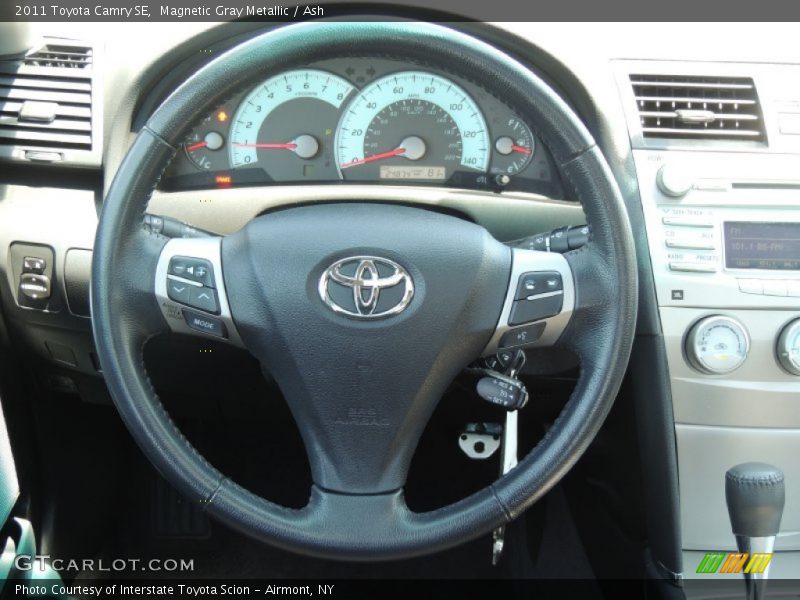 Magnetic Gray Metallic / Ash 2011 Toyota Camry SE