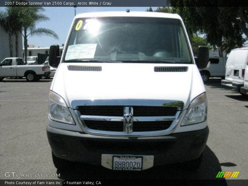 Arctic White / Gray 2007 Dodge Sprinter Van 2500 Cargo