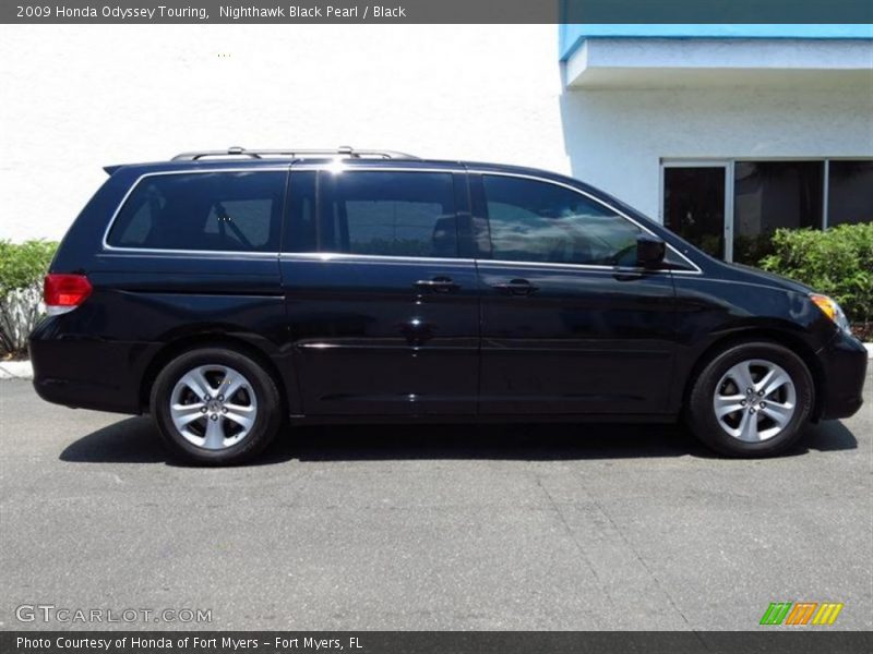 Nighthawk Black Pearl / Black 2009 Honda Odyssey Touring