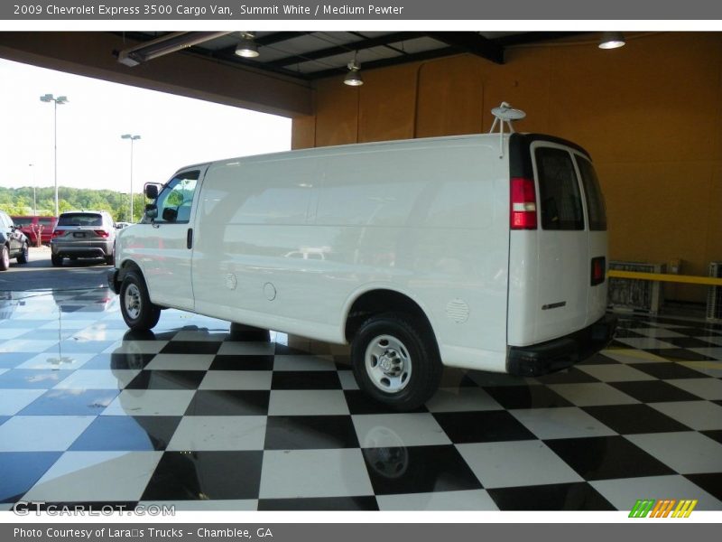 Summit White / Medium Pewter 2009 Chevrolet Express 3500 Cargo Van