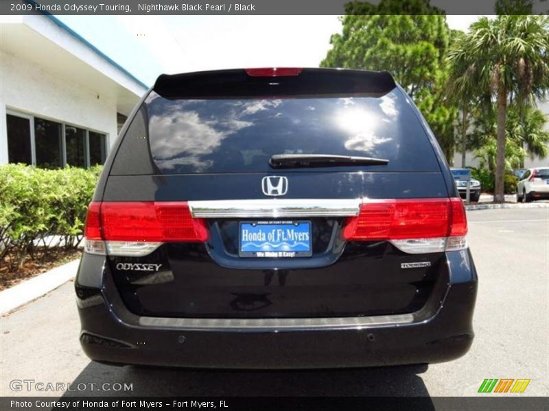 Nighthawk Black Pearl / Black 2009 Honda Odyssey Touring