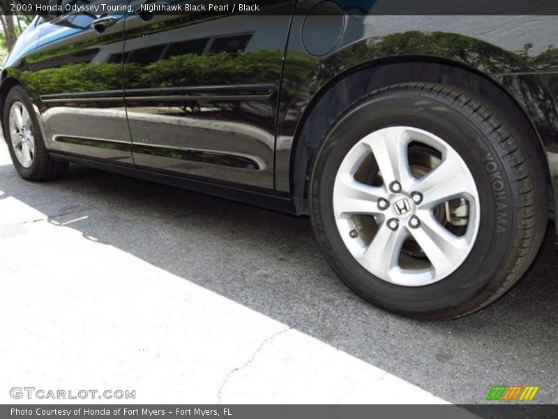Nighthawk Black Pearl / Black 2009 Honda Odyssey Touring