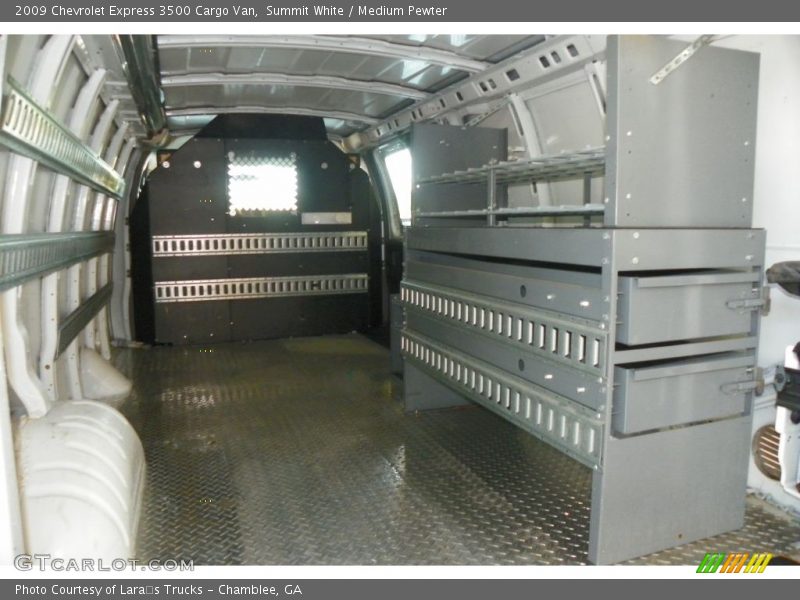 Summit White / Medium Pewter 2009 Chevrolet Express 3500 Cargo Van