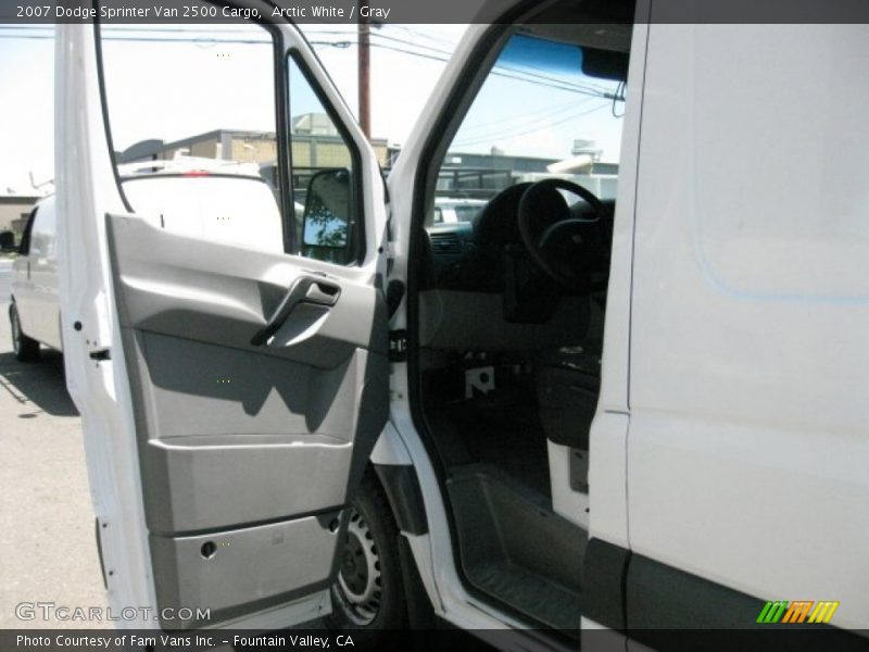 Arctic White / Gray 2007 Dodge Sprinter Van 2500 Cargo