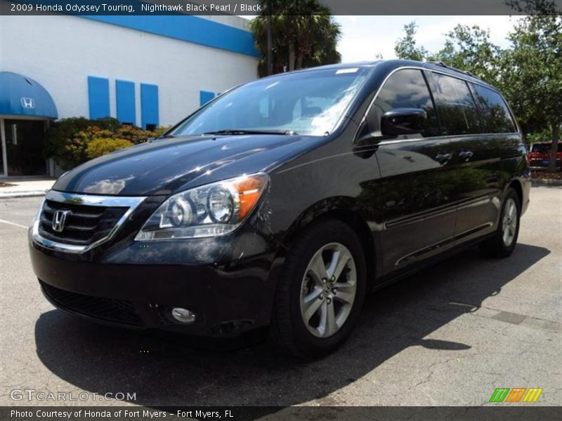 Nighthawk Black Pearl / Black 2009 Honda Odyssey Touring