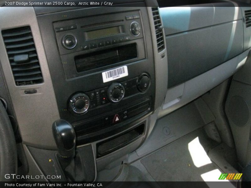Arctic White / Gray 2007 Dodge Sprinter Van 2500 Cargo