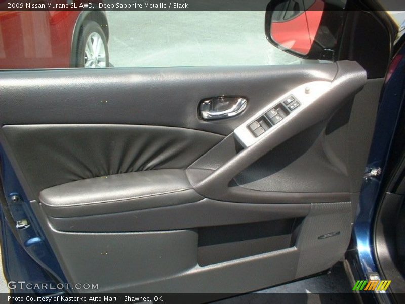 Deep Sapphire Metallic / Black 2009 Nissan Murano SL AWD