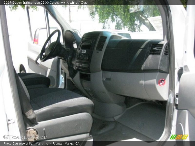 Arctic White / Gray 2007 Dodge Sprinter Van 2500 Cargo