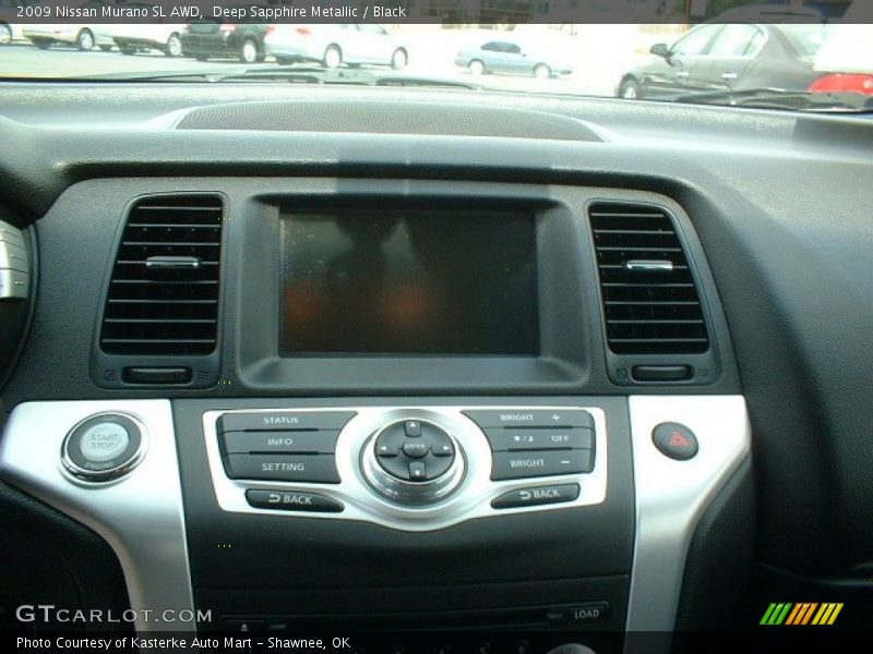 Deep Sapphire Metallic / Black 2009 Nissan Murano SL AWD