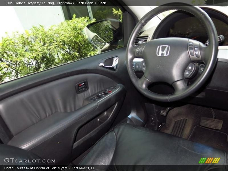 Nighthawk Black Pearl / Black 2009 Honda Odyssey Touring