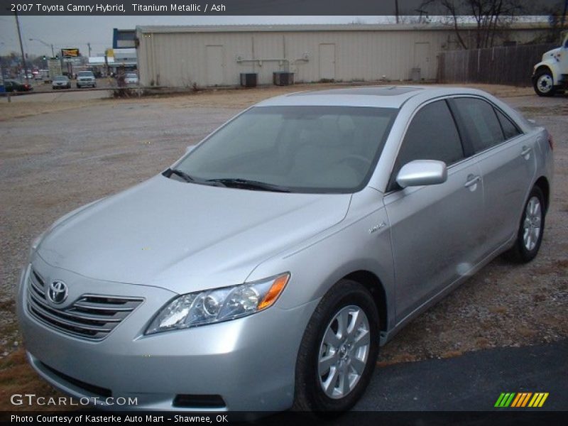 Titanium Metallic / Ash 2007 Toyota Camry Hybrid