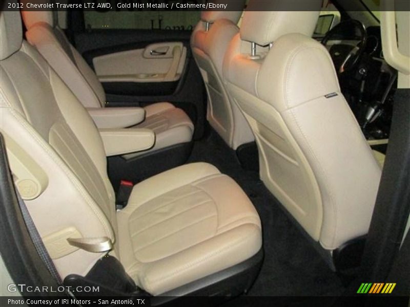 Gold Mist Metallic / Cashmere/Ebony 2012 Chevrolet Traverse LTZ AWD