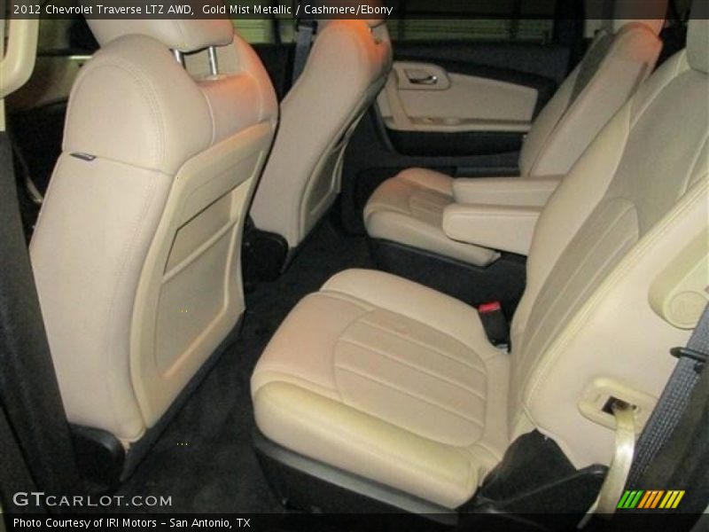 Gold Mist Metallic / Cashmere/Ebony 2012 Chevrolet Traverse LTZ AWD