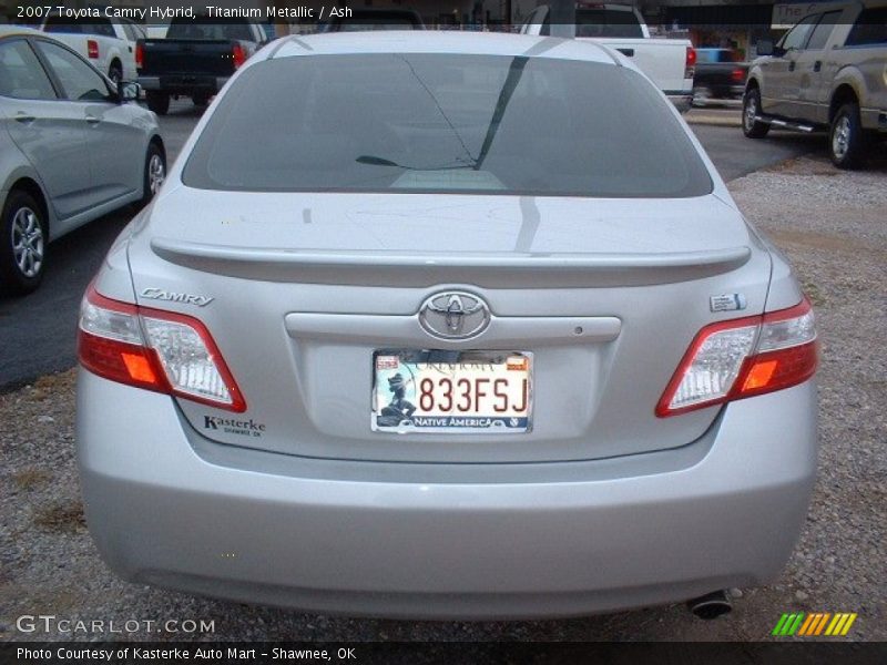 Titanium Metallic / Ash 2007 Toyota Camry Hybrid