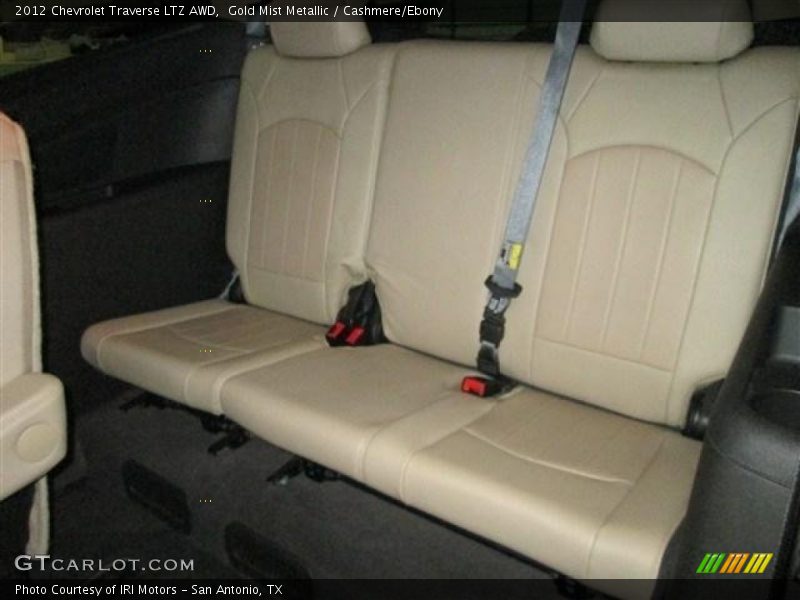 Gold Mist Metallic / Cashmere/Ebony 2012 Chevrolet Traverse LTZ AWD