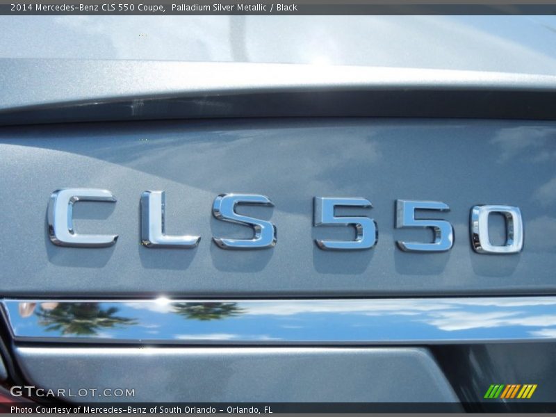 Palladium Silver Metallic / Black 2014 Mercedes-Benz CLS 550 Coupe