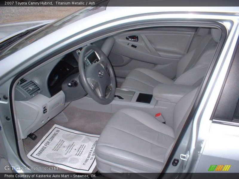 Titanium Metallic / Ash 2007 Toyota Camry Hybrid