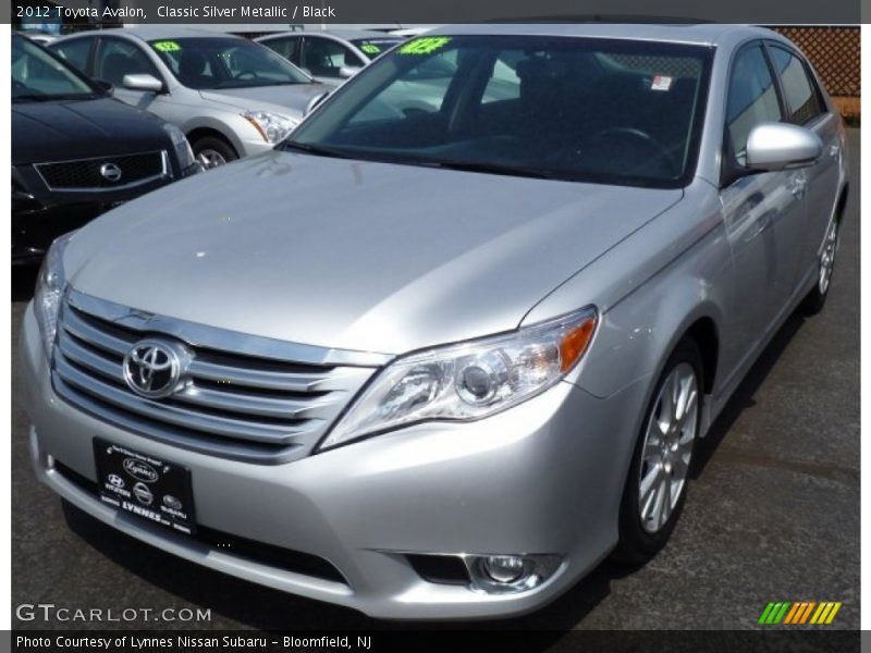 Classic Silver Metallic / Black 2012 Toyota Avalon