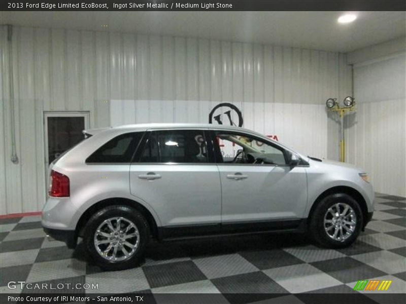 Ingot Silver Metallic / Medium Light Stone 2013 Ford Edge Limited EcoBoost