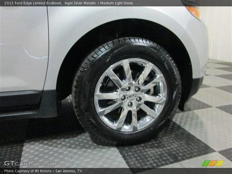 Ingot Silver Metallic / Medium Light Stone 2013 Ford Edge Limited EcoBoost