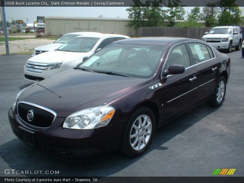Dark Crimson Metallic / Cocoa/Cashmere 2008 Buick Lucerne CXL