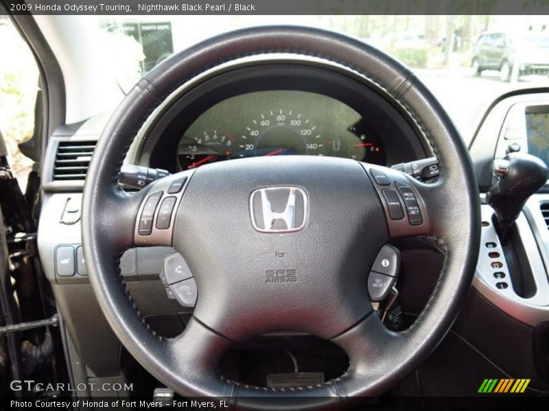 Nighthawk Black Pearl / Black 2009 Honda Odyssey Touring