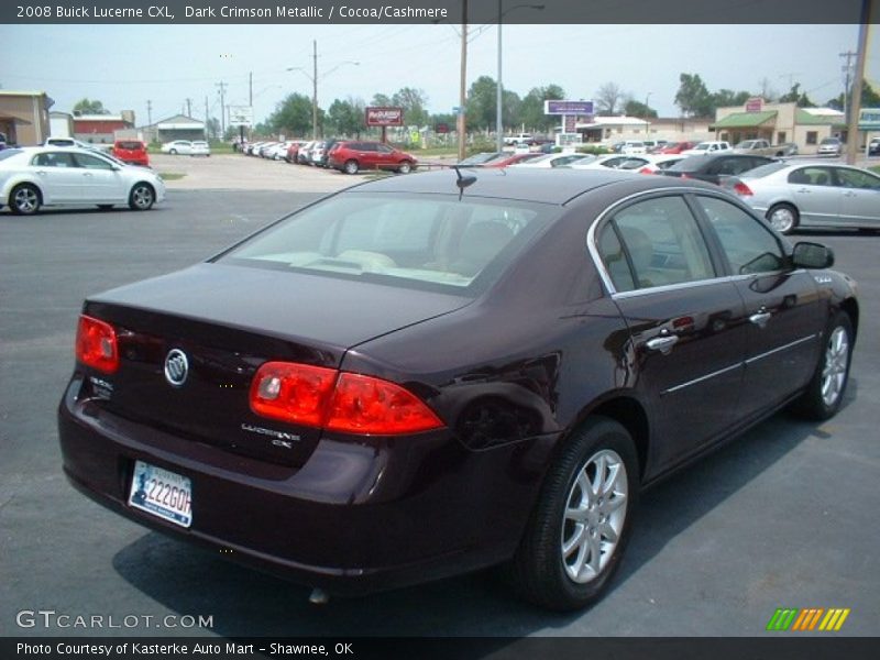 Dark Crimson Metallic / Cocoa/Cashmere 2008 Buick Lucerne CXL