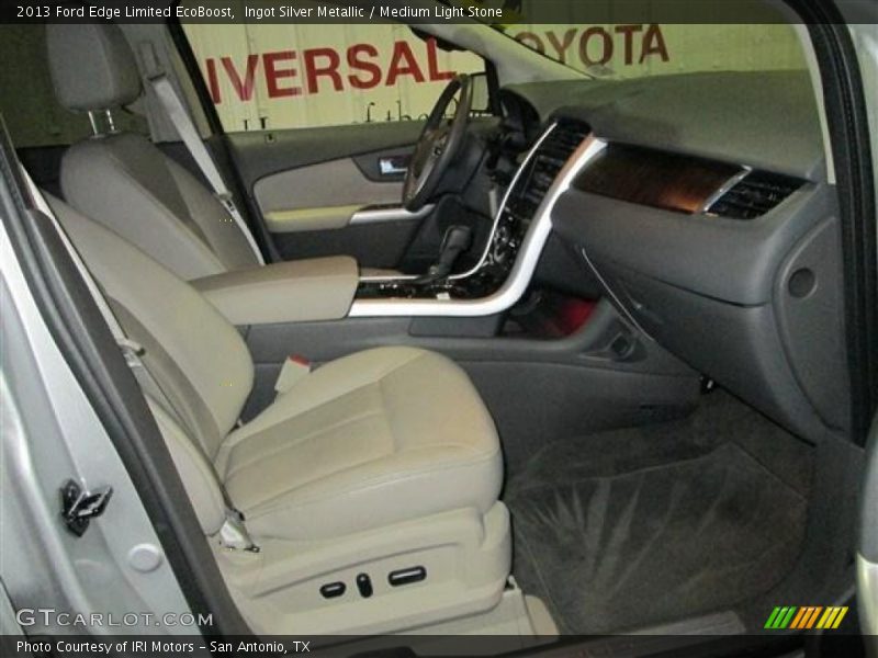 Ingot Silver Metallic / Medium Light Stone 2013 Ford Edge Limited EcoBoost