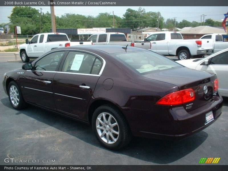 Dark Crimson Metallic / Cocoa/Cashmere 2008 Buick Lucerne CXL