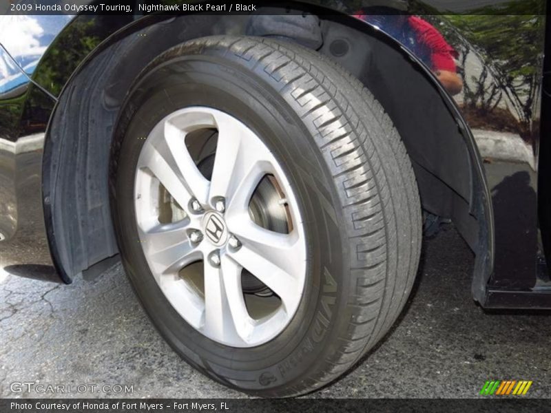 Nighthawk Black Pearl / Black 2009 Honda Odyssey Touring